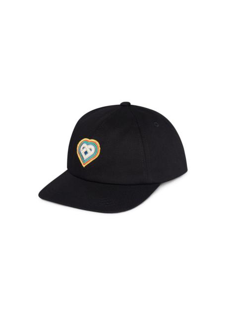 CASABLANCA Heart Rainbow Cap