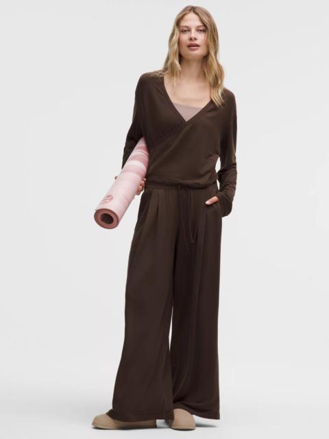 lululemon BeCalm High-Rise Pleated Extra-Wide Leg Pant