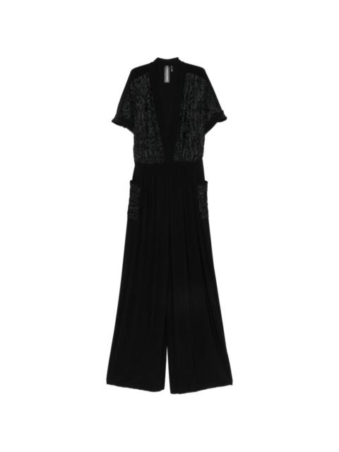 NORMA KAMALI Geralyn short-sleeves jumpsuit
