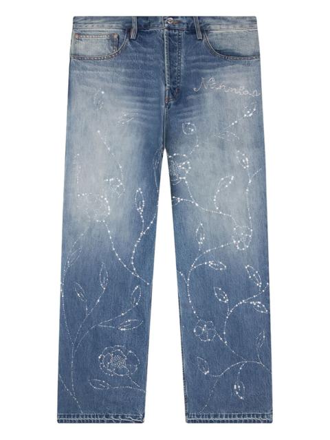 NAHMIAS beaded jeans