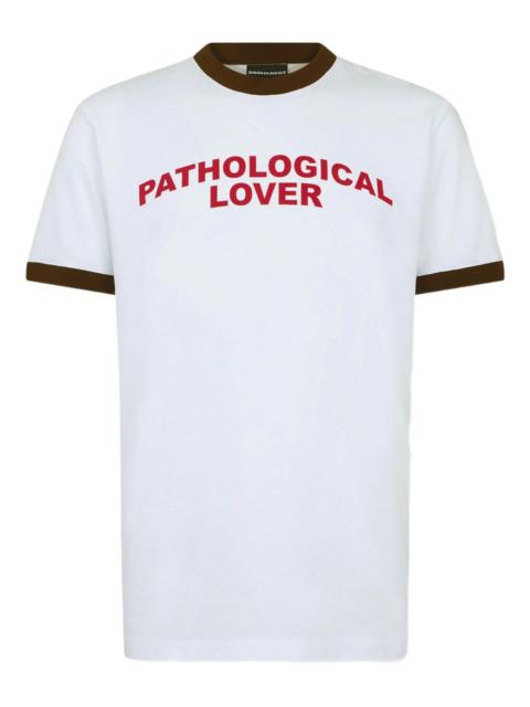 DSQUARED2 Pathological lover ringer T-shirt