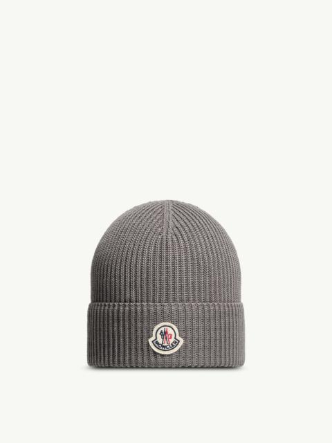 Moncler Logo Cotton Beanie