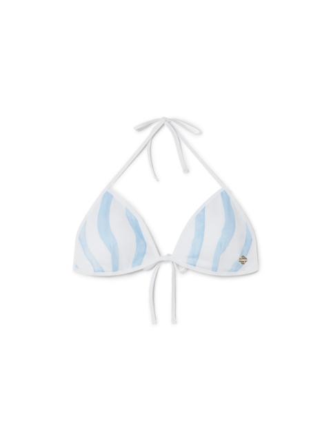 CASABLANCA Wave Bikini Top | Casablanca Paris