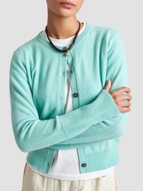 LA LIGNE Women's Cashmere Cardigan - Aqua