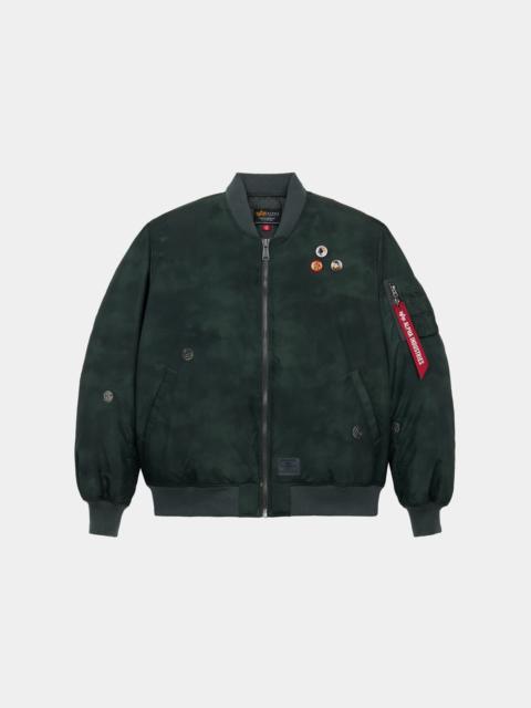 Nike MA-1 OXFORD VINTAGE PRINT BOMBER JACKET