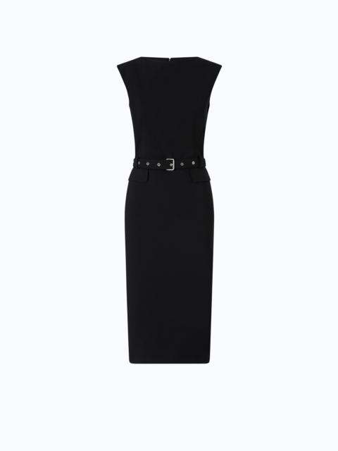 PINKO MIDI SHEATH DRESS WITH BELT
