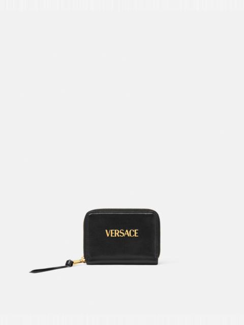 VERSACE Versace Tag Zip Wallet