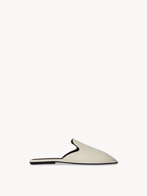 The Row Roger Slide in Suede