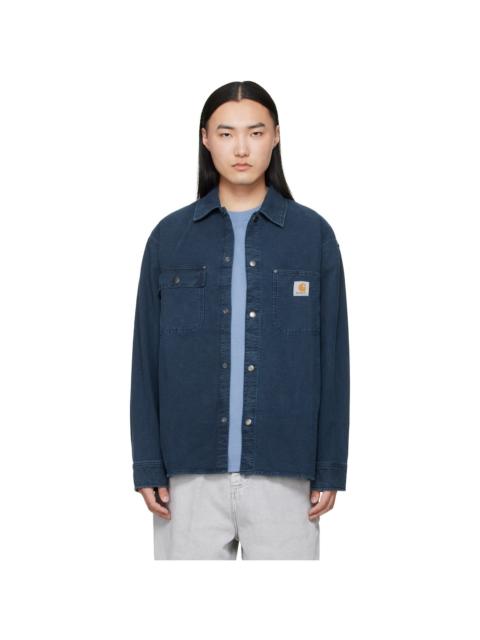 Carhartt WIP Blue Parrish Corduroy Overshirt
