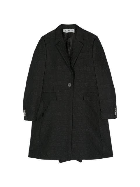 Lanvin cloquÃ© midi coat