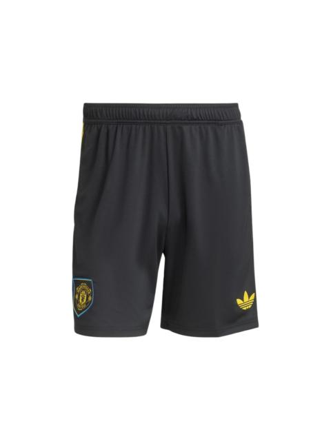 adidas adidas 2025/2026 Third Shorts Manchester United Black