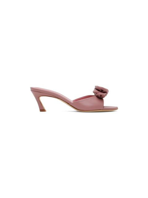 Blumarine Pink Juliet Heeled Sandals