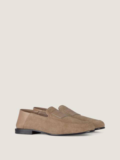 Givenchy LABEL LOAFERS IN SUEDE