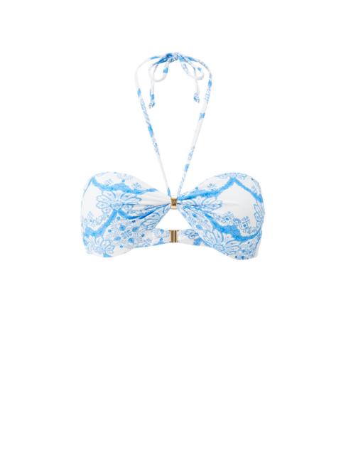 MELISSA ODABASH LIGURIA FLORIAN BIKINI TOP