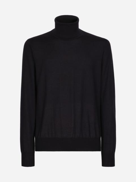 Dolce & Gabbana Extra-fine cashmere turtleneck sweater