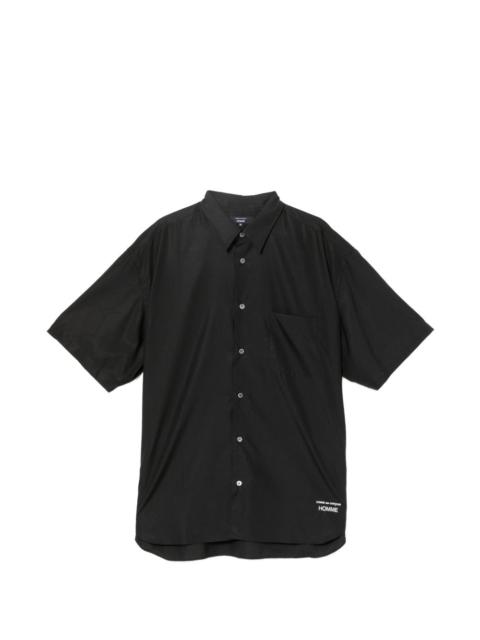 Comme des Garçons Homme logo-embroidered shirt