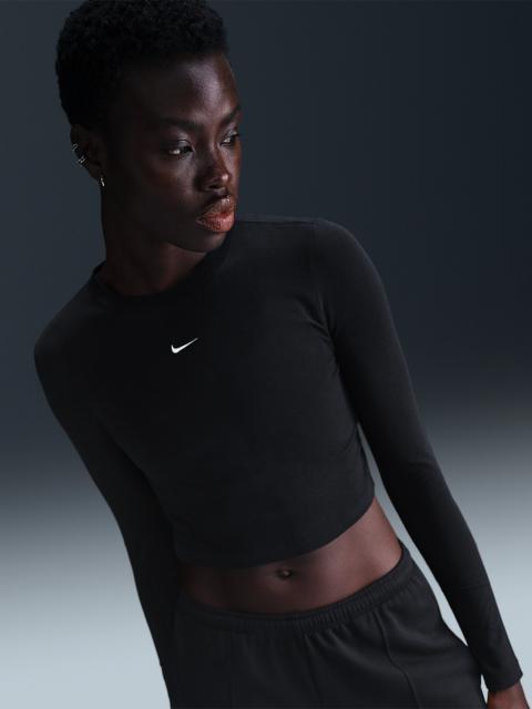 Nike Sportswear Chill Knit Women's Slim Long-Sleeve Cropped Top
