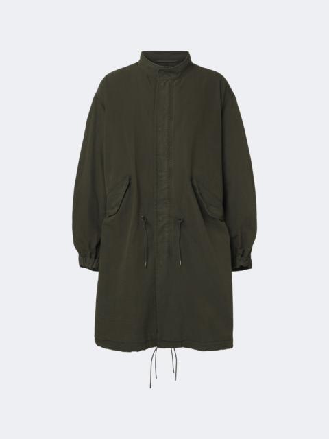 A.PRESSE Wool and cotton parka