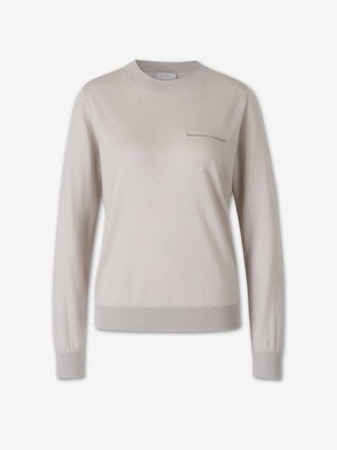 PESERICO FINE CASHMERE SILK SWEATER