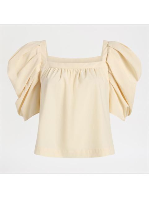 Sam Edelman Square Neck Short Sleeve Top