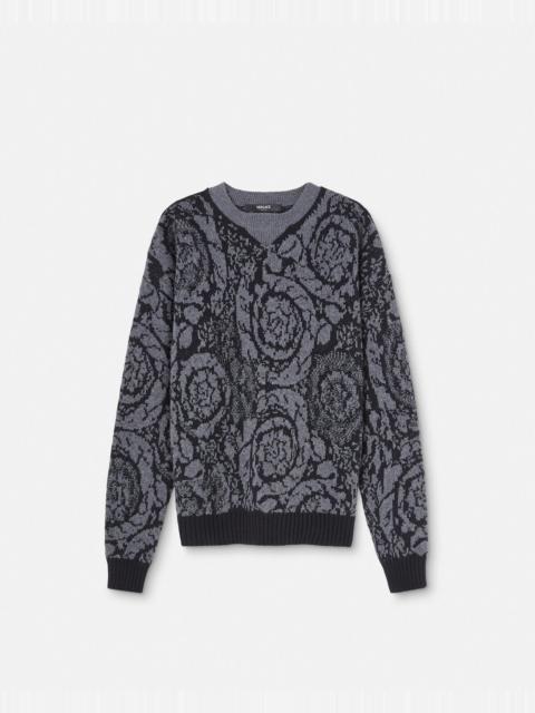 VERSACE Barocco Knit Sweater