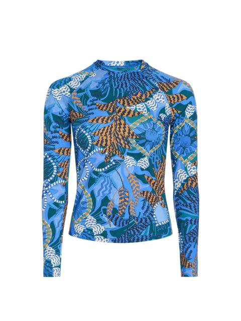 MARIE OLIVER NIXIE RASHGUARD