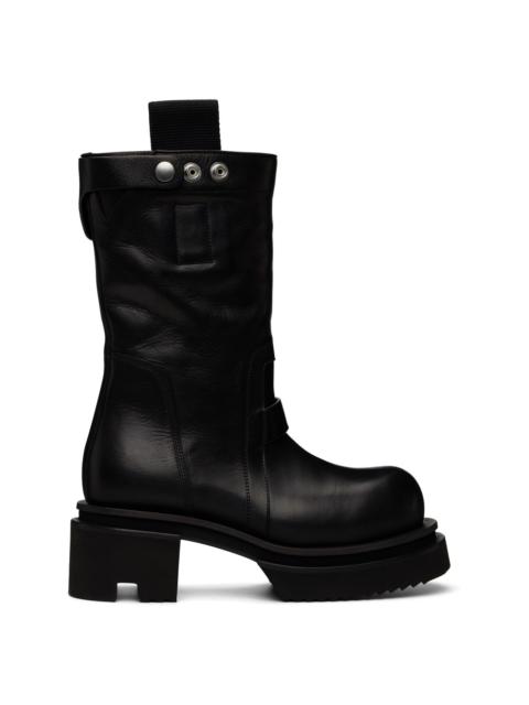 Rick Owens Black Tower Pull On Bogun Boots