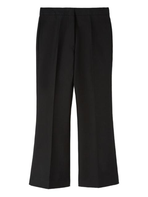 Jil Sander cotton cropped trousers