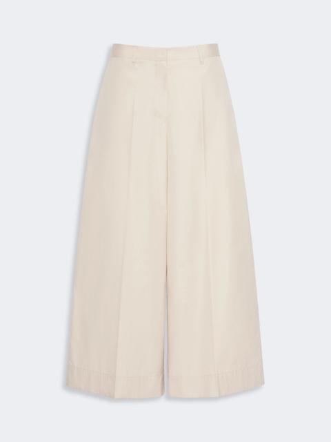 'S Max Mara EPOCA Cotton poplin trousers - BEIGE