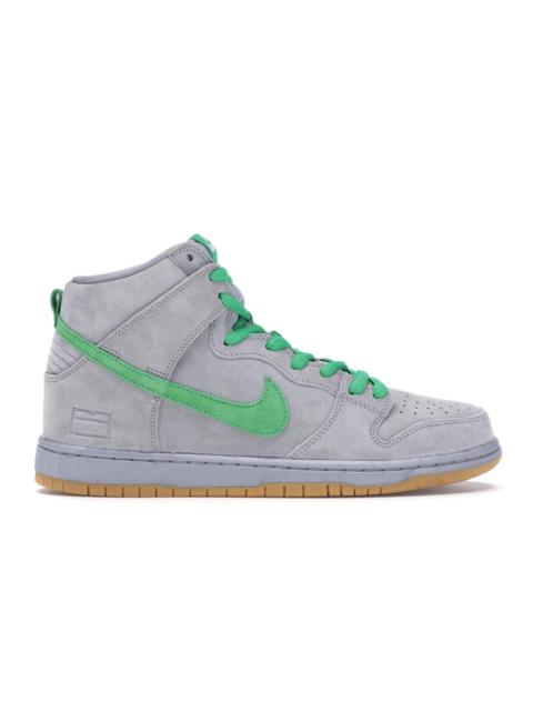 Nike SB Dunk High Silver Box