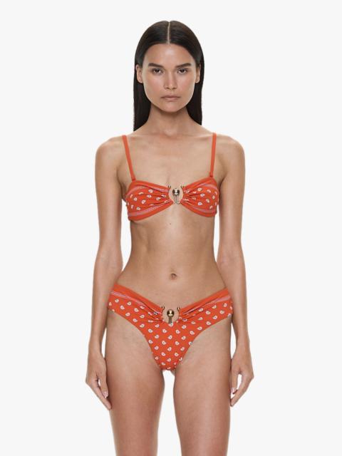CHRISTOPHER ESBER Bandana Ruched Orbit Bandeau