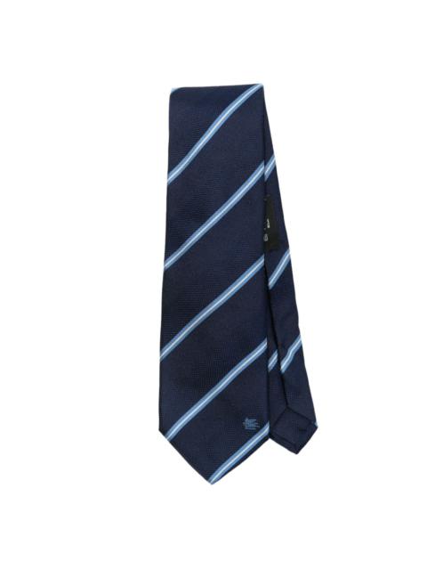 Etro striped silk tie