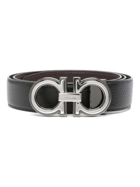 FERRAGAMO Reversible Gancio Buckle Belt