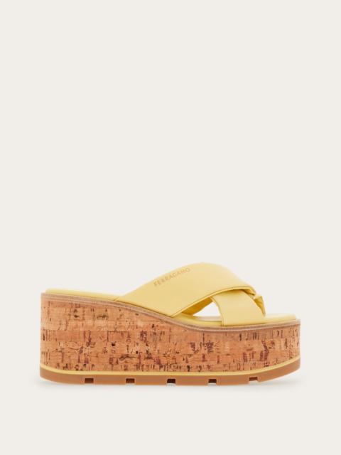 FERRAGAMO Wedge slide