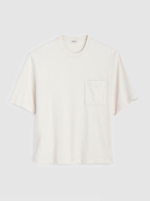 Madewell Boxy Slub Pocket Tee
