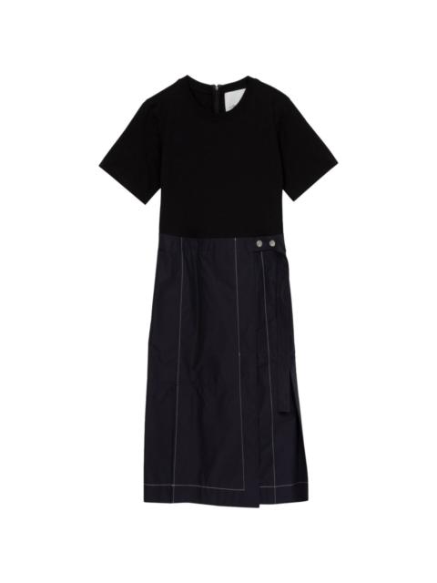 3.1 Phillip Lim wrap-skirt short-sleeve midi dress