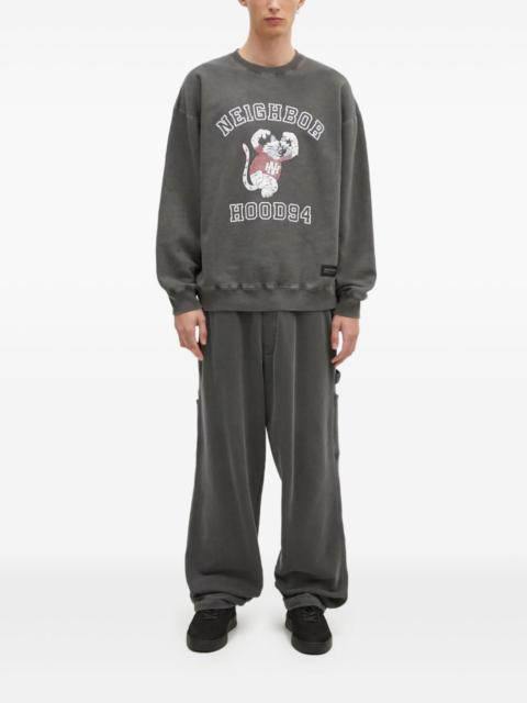 NEIGHBORHOOD graphic-print crew-neck sweatshirt