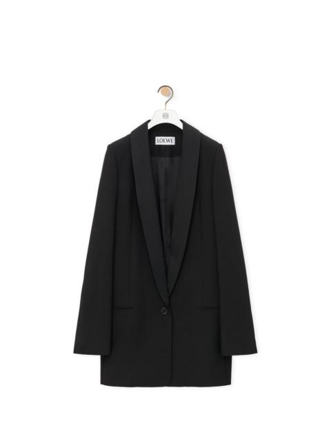 Tailored jacket in wool blend