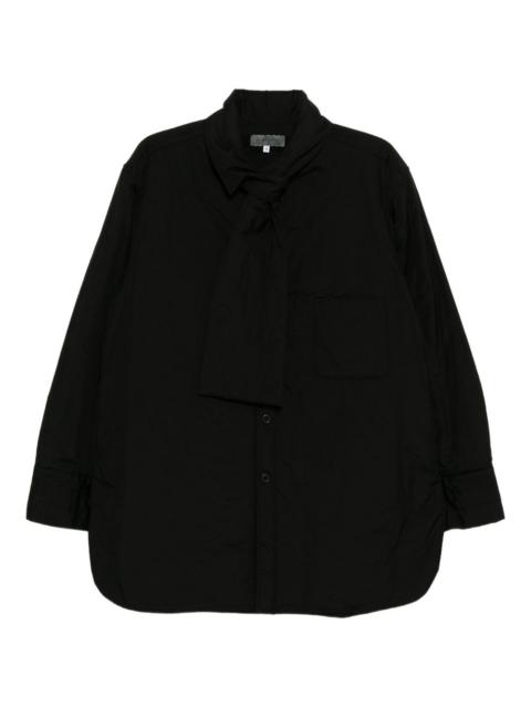 Yohji Yamamoto broad stole padded jacket