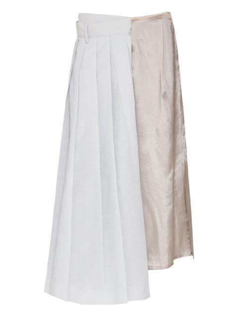 Maison Margiela pleated midi skirt