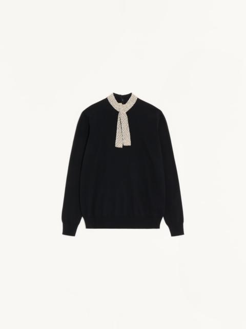 Valentino EMBROIDERED WOOL JUMPER