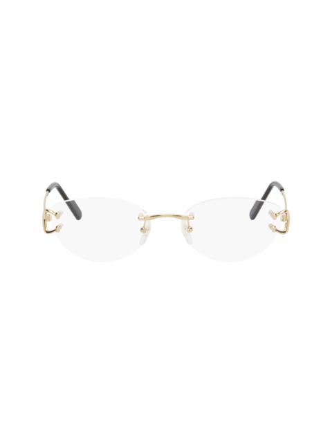 Cartier Gold Classic C de Cartier Glasses