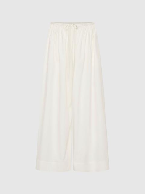 ST. AGNI Cotton Hybrid Wide Leg Pants - Off White