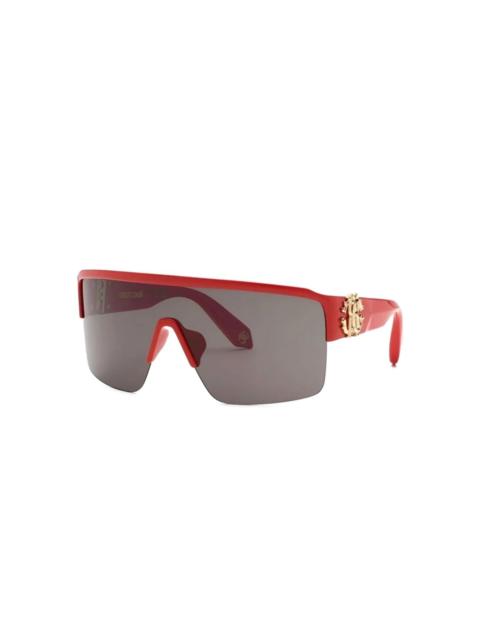 Roberto Cavalli logo-plaque sunglasses