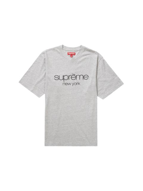 Supreme Supreme Classic Logo S/S Top Heather Grey