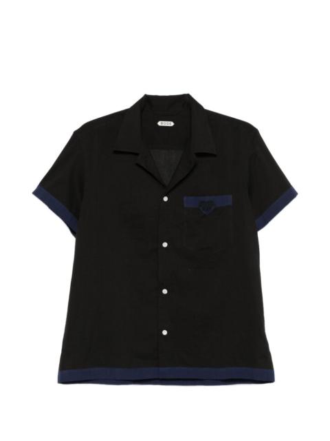 BODE heart deco short-sleeve shirt