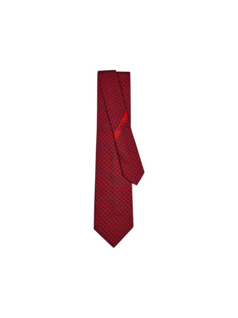FERRAGAMO Infinite Inspirations Archi-print silk tie