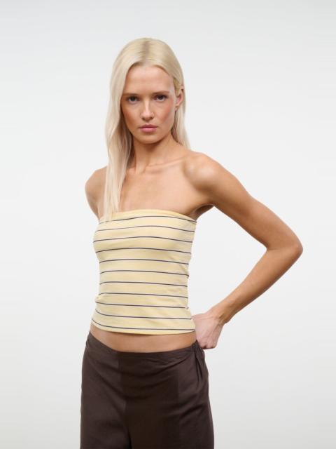STAUD STAUD AMELIA TOP MONDAY STRIPE