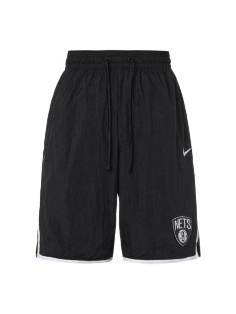 Nike Nike Brooklyn Nets Breathable Casual Basketball Shorts Black DD2966-010