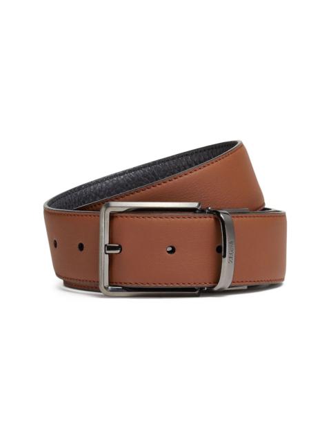 ZEGNA reversible leather belt